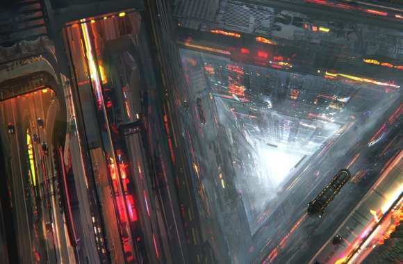 Futuristic Sci-Fi Cityscape A Experience