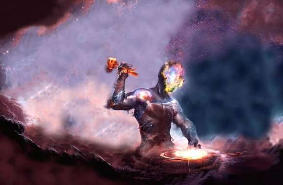 Galactic Forge An HD Sci-Fi Wallpaper Journey Through Space