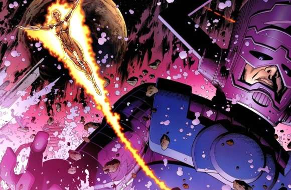 Galactus Unleashed Stunning HD Comic Wallpaper