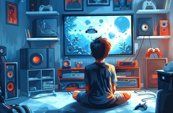 Gamer Gaming room wallpapers hd quality
