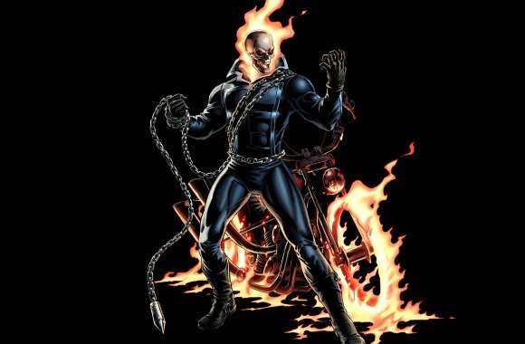 Ghost Rider Flame - HD Comic Wallpaper