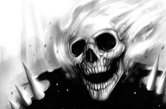 Ghost Rider Skull -