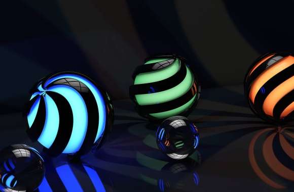 Glass Ball Artistry in 3D