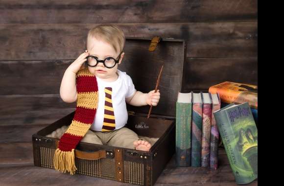 Glasses Book Suitcase Photography Baby