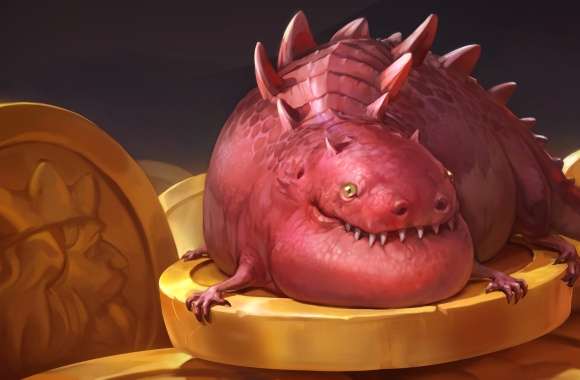 Golden Dragon Hoard - wallpapers hd quality