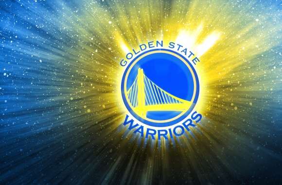 Golden State Warriors - Glowing Emblem