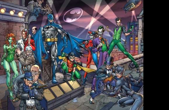 Gotham Showdown - Batman and Villains