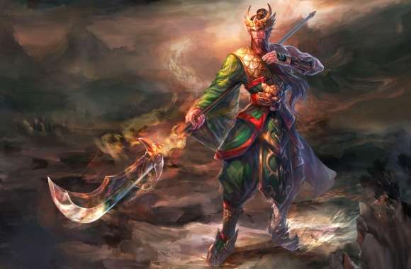 Green Dragon Crescent Blade Guan Yu Dynasty Warriors Fantasy Chinese History
