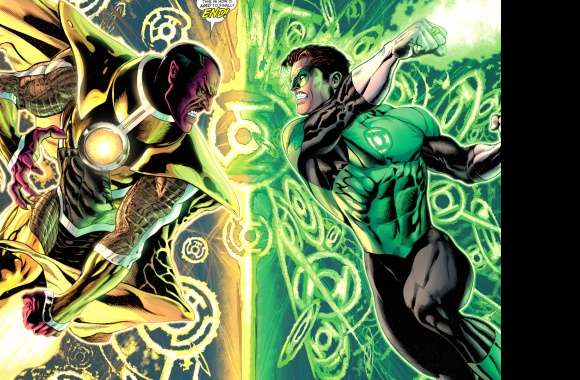 Green Lantern vs Yellow Lantern