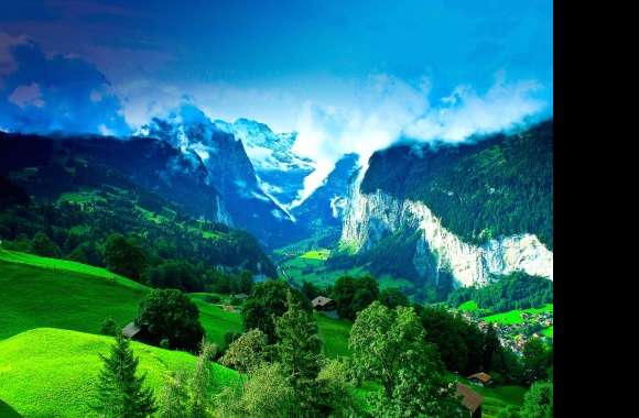 Greenery Forest Valley Mountain Earth Photography Landscape