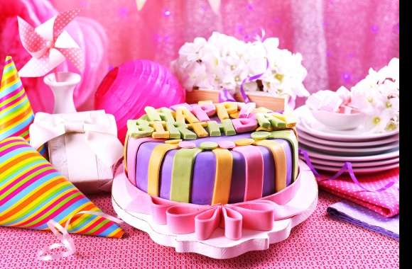 Happy Birthday Cake A Colorful Delight