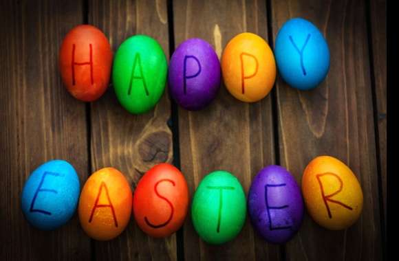 Happy Easter Colors Easter Egg Holiday Easter