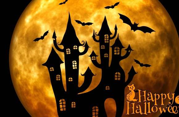 Happy Halloween Bat Holiday Halloween