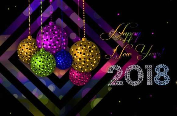 Happy New Year New Year Holiday New Year 2018 wallpapers hd quality