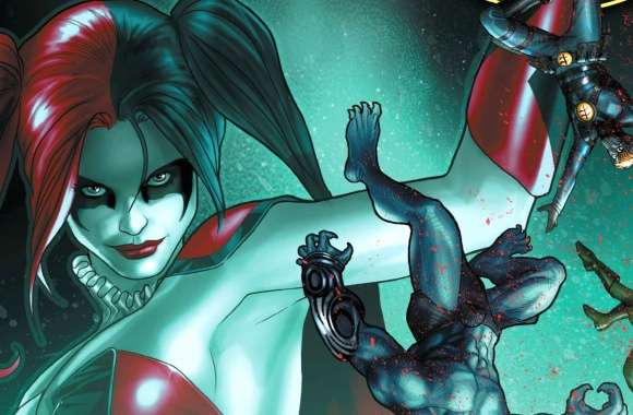 Harley Quinn Comic Chaos from Suicide Squad