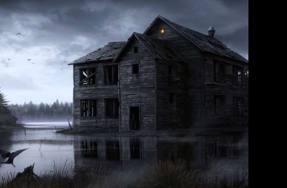 Haunted Dark House - wallpapers hd quality