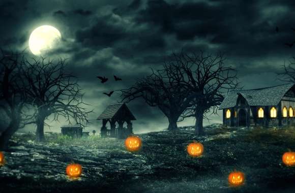 Haunting Halloween Night