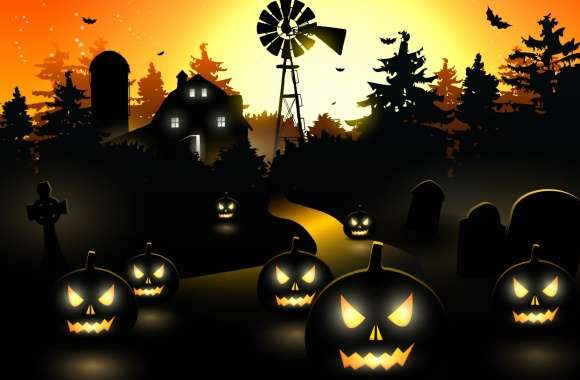 Haunting Halloween Night -