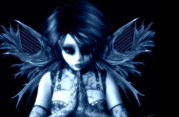 HD Gothic Leather Dark Angel Wallpaper wallpapers hd quality