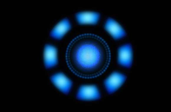 HD Iron Man Comic Wallpaper Arc Reactor Glow