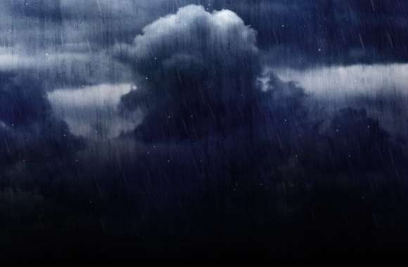 HD Rainfall Mystique Wallpaper