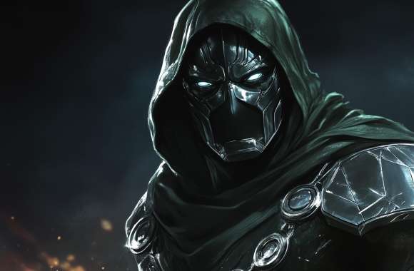 HD Wallpaper of Doctor Doom Iconic Comic Character