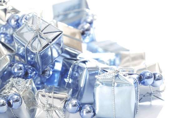 HD Wallpaper of Holiday Gifts for a Merry Christmas