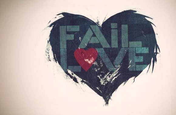 Heart Fail Artistic Love