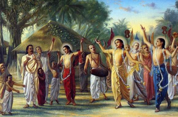 Hindu Devotional Dance -