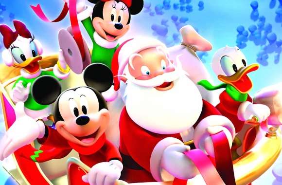 Holiday Cheer Featuring Mickey and Friends with Santa