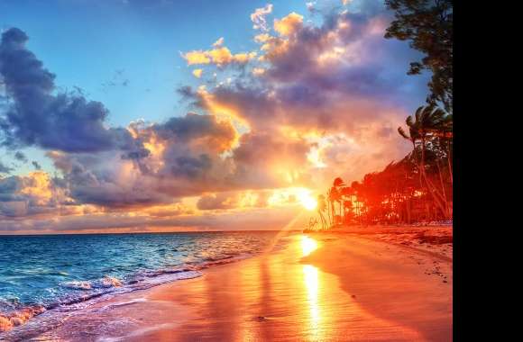 Horizon Sea Ocean Tropical Beach Photography Sunset