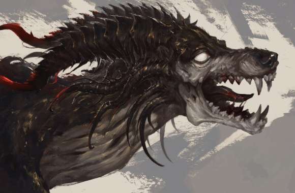 Horns Creepy Dark Creature wallpapers hd quality