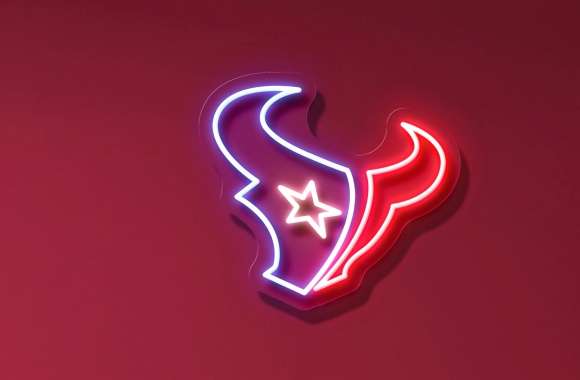 Houston Texans Neon sign wallpapers hd quality