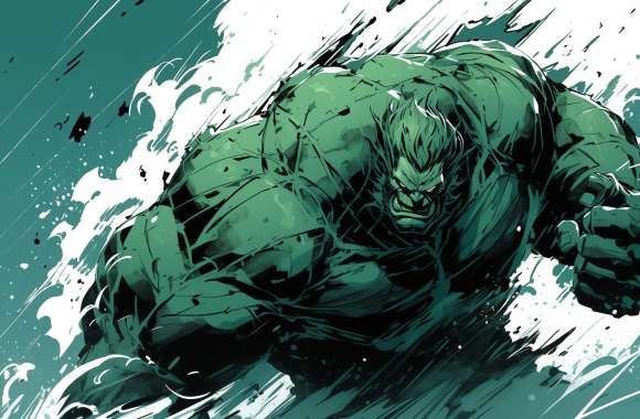 Hulk Charging Action