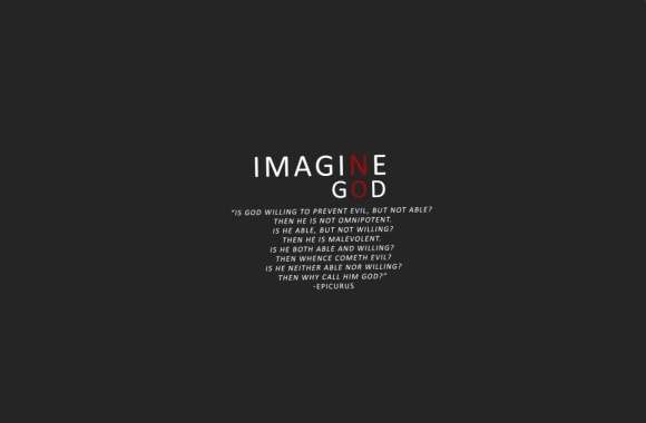 Imagine God