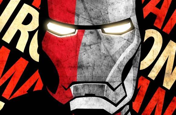 Iron Man Mask Comic wallpapers hd quality