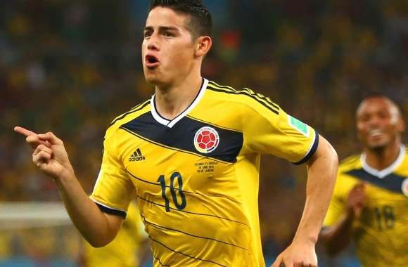 James Rodriguez Colombia Football