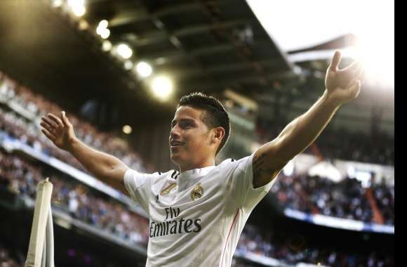 James Rodriguez of Real Madrid C.F. Star