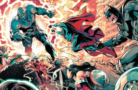 Justice League vs Darkseid