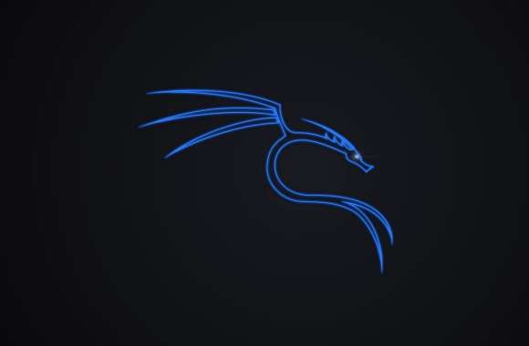 Kali Linux Dragon - HD Technology Wallpaper