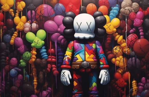 KAWS Art HD Desktop Wallpaper