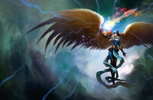 Kayle Fantasy Angel Warrior