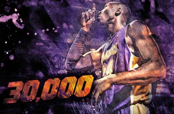 Kobe Bryant 30000 Points Milestone