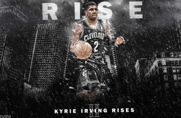 Kyrie Irving Rise - HD Basketball Wallpaper