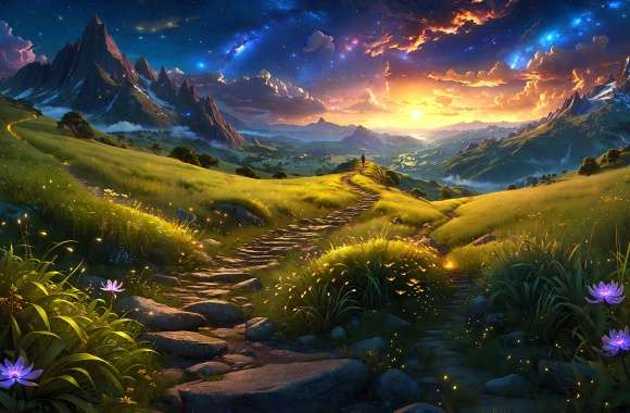 Landscape Artistic AI Art wallpapers hd quality