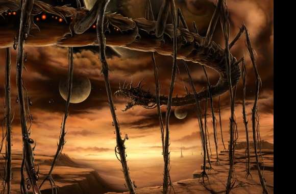 Landscape Dark Creature wallpapers hd quality