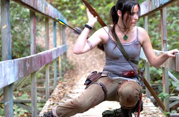 Lara Croft Tomb Raider Cosplay -