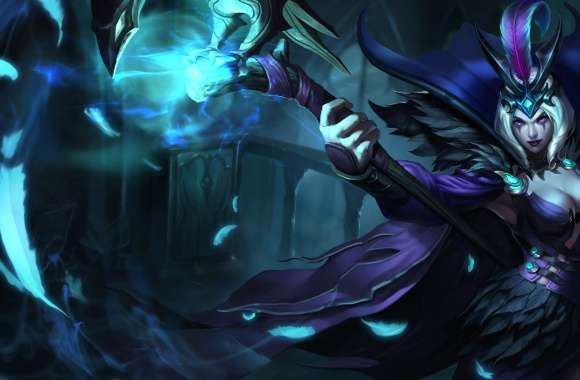 LeBlanc the Enchantress – HD Fantasy Wallpaper