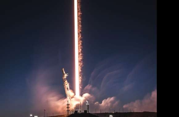 Lift-off Rocket Falcon 9 Technology SpaceX