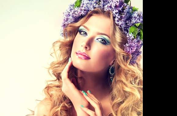 Lilac Wreath Model